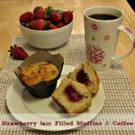 Strawberry Jam Filled Muffins & Coffee = “Quality Time” {#CollectiveBias}