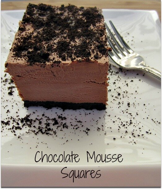 Chocolate Mousse Squares 