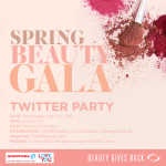 Beauty Gives Back Twitter Party Supporting #SDMBeautyGala