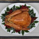 Traditional Roast Turkey with Apricot & Pecan Stuffing