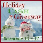 ~ CLOSED ~ Holiday Cash Giveaway of $125 {Open Worldwide, Ends Dec.17}