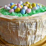 Easter + Basket + carrot cake = Yummmm…