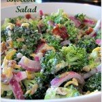 Broccoli Salad ~ Simple & Delicious {w/Recipe}