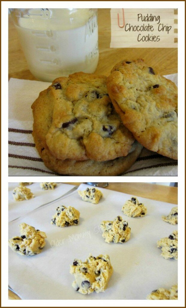 pudding chocolate chip cookies