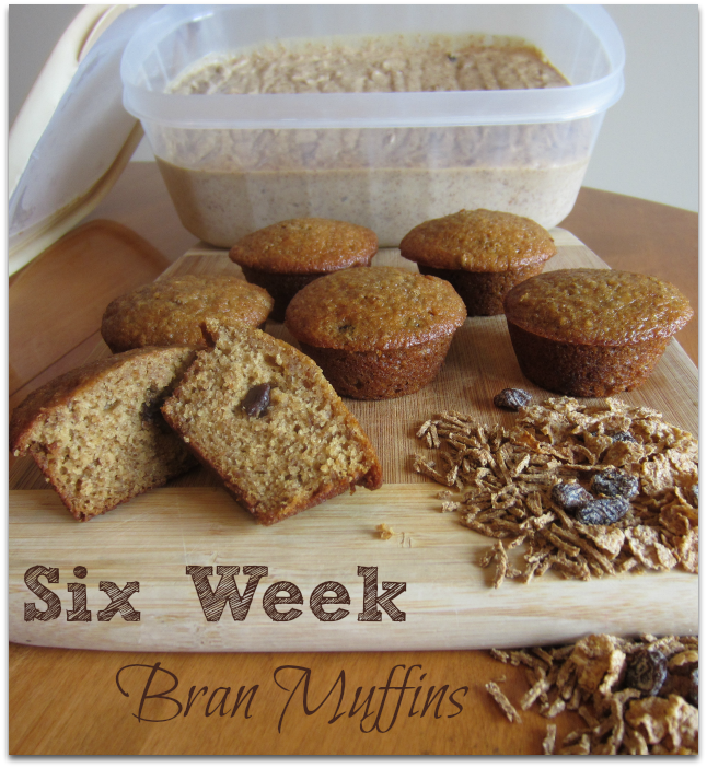 Six Week Bran Muffins