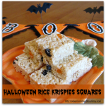 Halloween Rice Krispies Squares