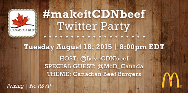 Canadian Beef Twitter Party