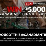 Canadian Tire #YouGotThis Contest & Twitter Party