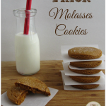 Thick Molasses Cookies
