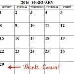 Hail Caesar…Really? Why We Have a Leap Year